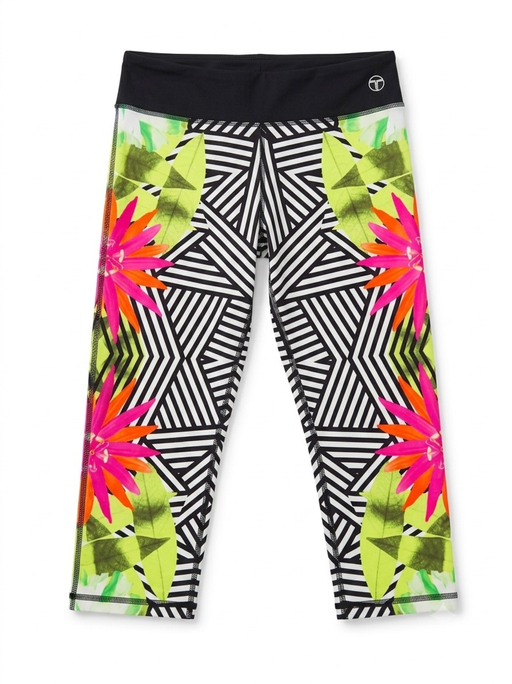 Trina Turk Lush Floral Cropped Legging Size M